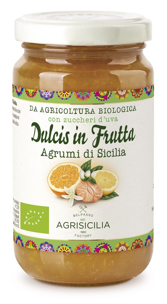 Sizilianische Zitrusmousse BIO 240 g - AGRISICILIA