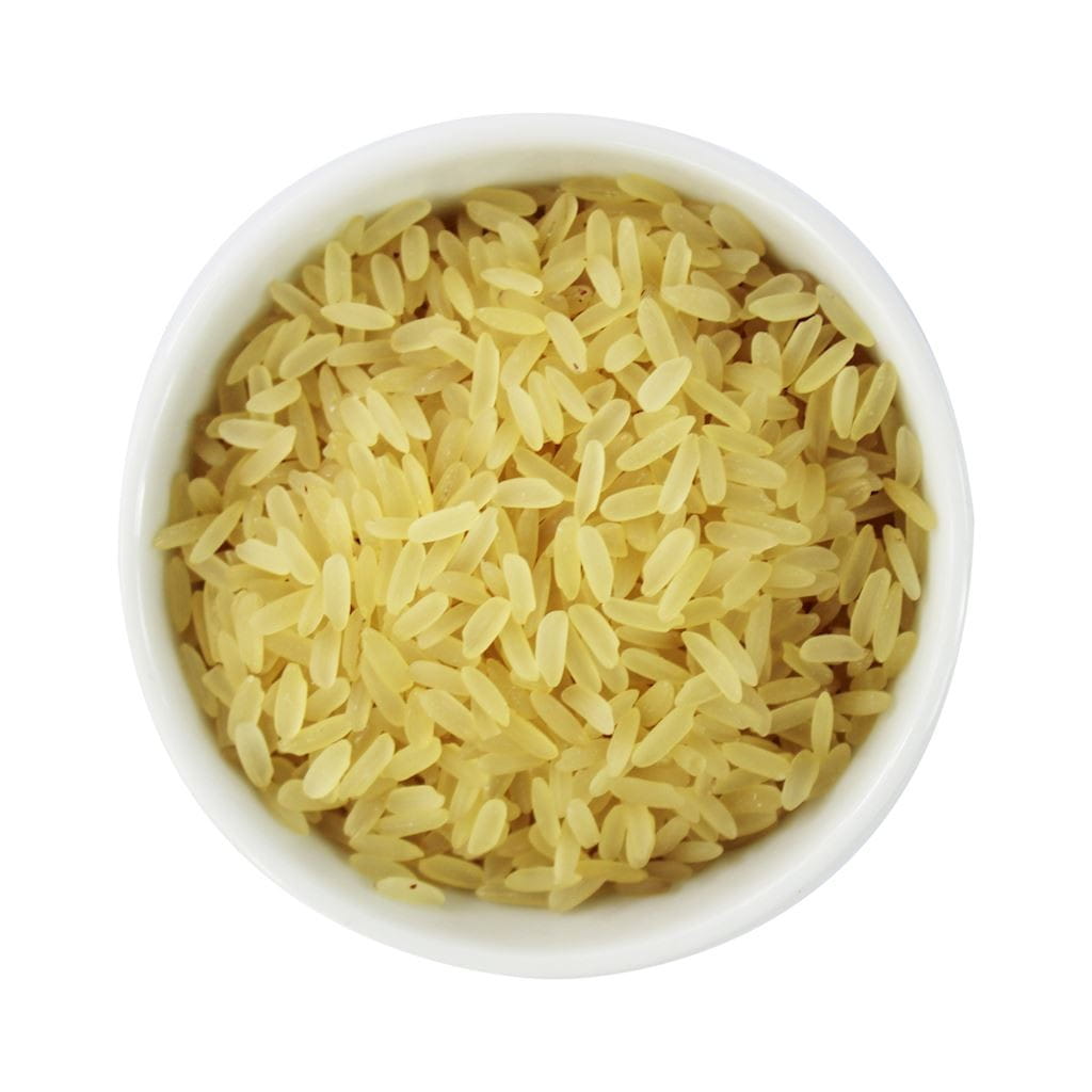 RIZ BIOLOGIQUE À GRAINS LONGS ÉTUVÉ (MATIÈRE PREMIÈRE) (25 kg) 
