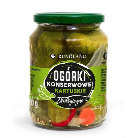 Konservierte Kartäusergurken BIO 670 g - RUNOLAND