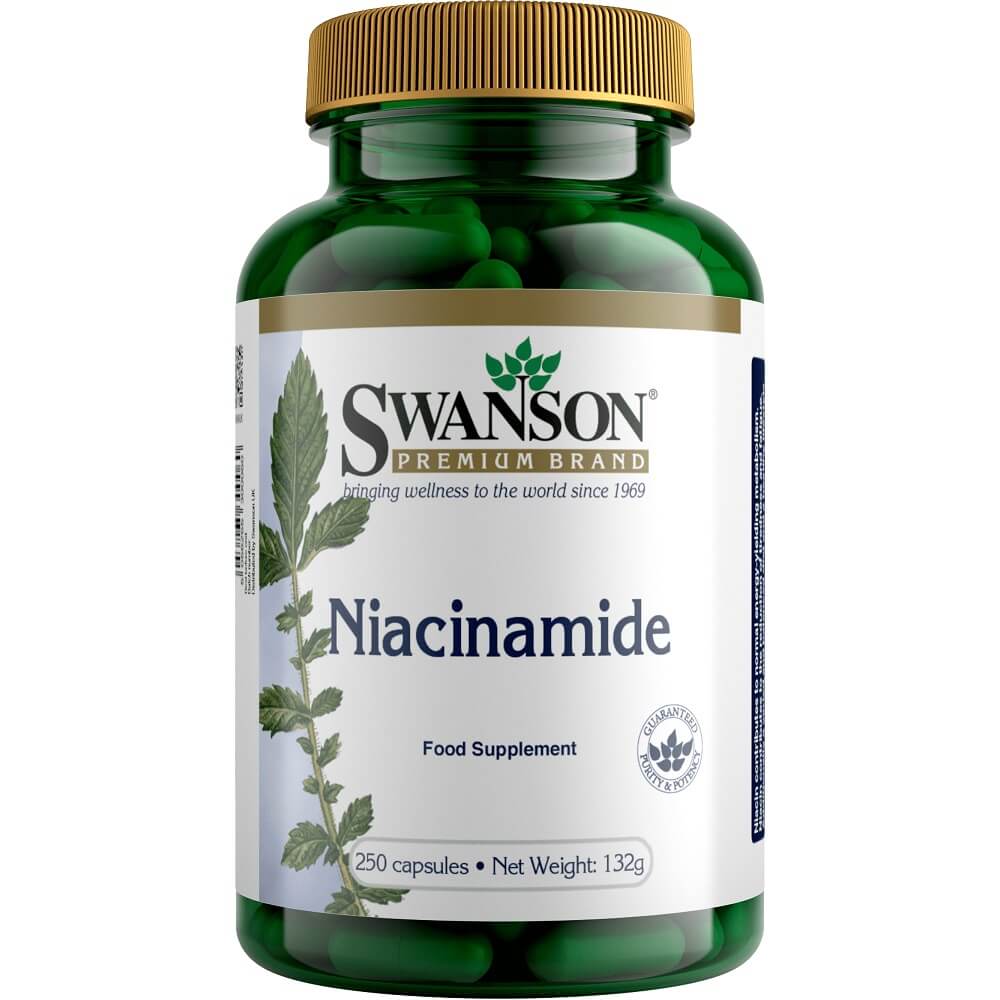 Vitamin B3 b - 3 Niacin 250 mg 250 kapslí od SWANSON
