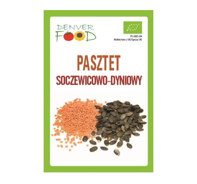 Lins- och pumpapasta glutenfri EKO 200 g DENVER FOOD