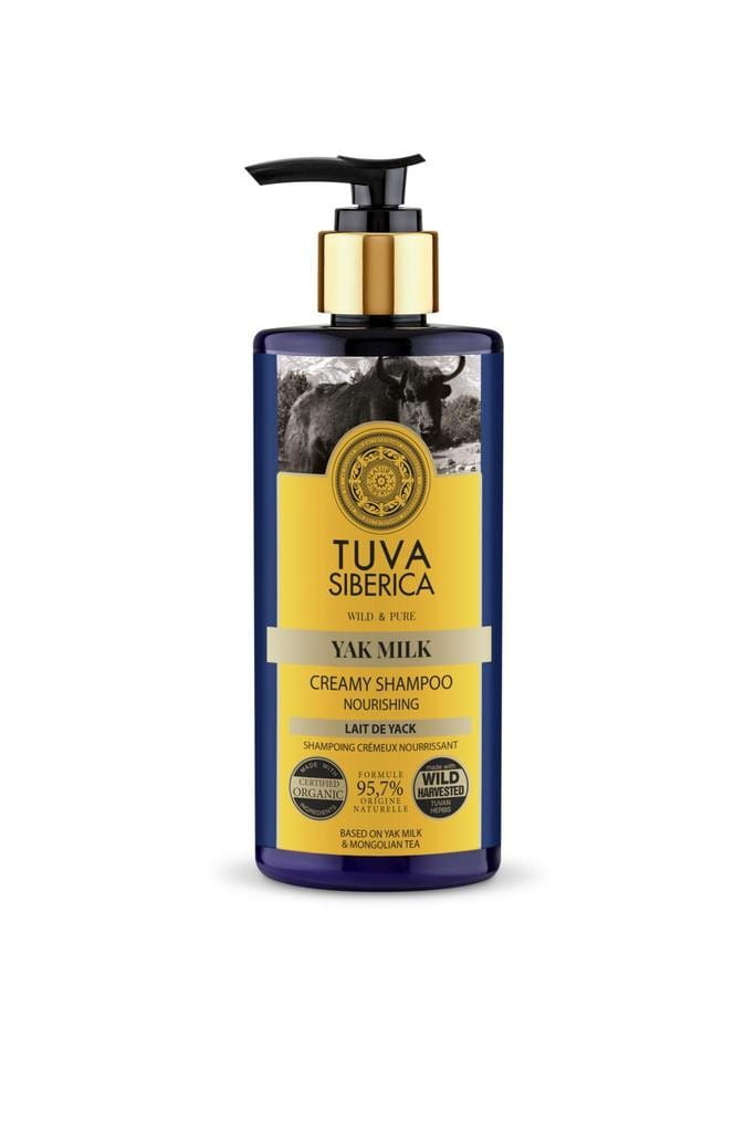 Výživný vlasový šampon s mléčným yakem 300 ml - TUVA SIBERICA