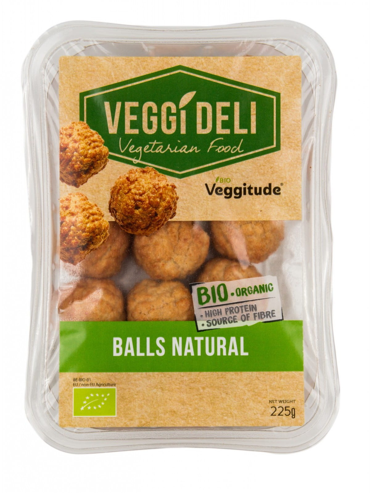 Vegetarische Alternatief BIO Frikadellen 225 g VEGGI DELI