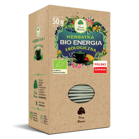 BIO Energietee (25 x 2 g) - GESCHENKE DER NATUR