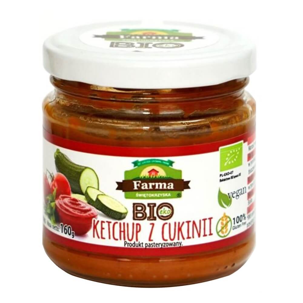 ซอสมะเขือเทศบิโอจากซูกินี ปราศจากกลูเตน 160 กรัม - FARMA ŚWIĘTOKRZYSKA