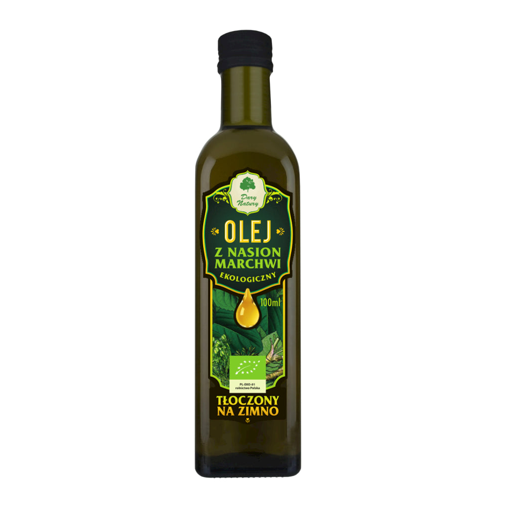 Dầu hạt cà rốt hữu cơ 100 ml - QUÀ TẶNG TỪ THIÊN NHIÊN