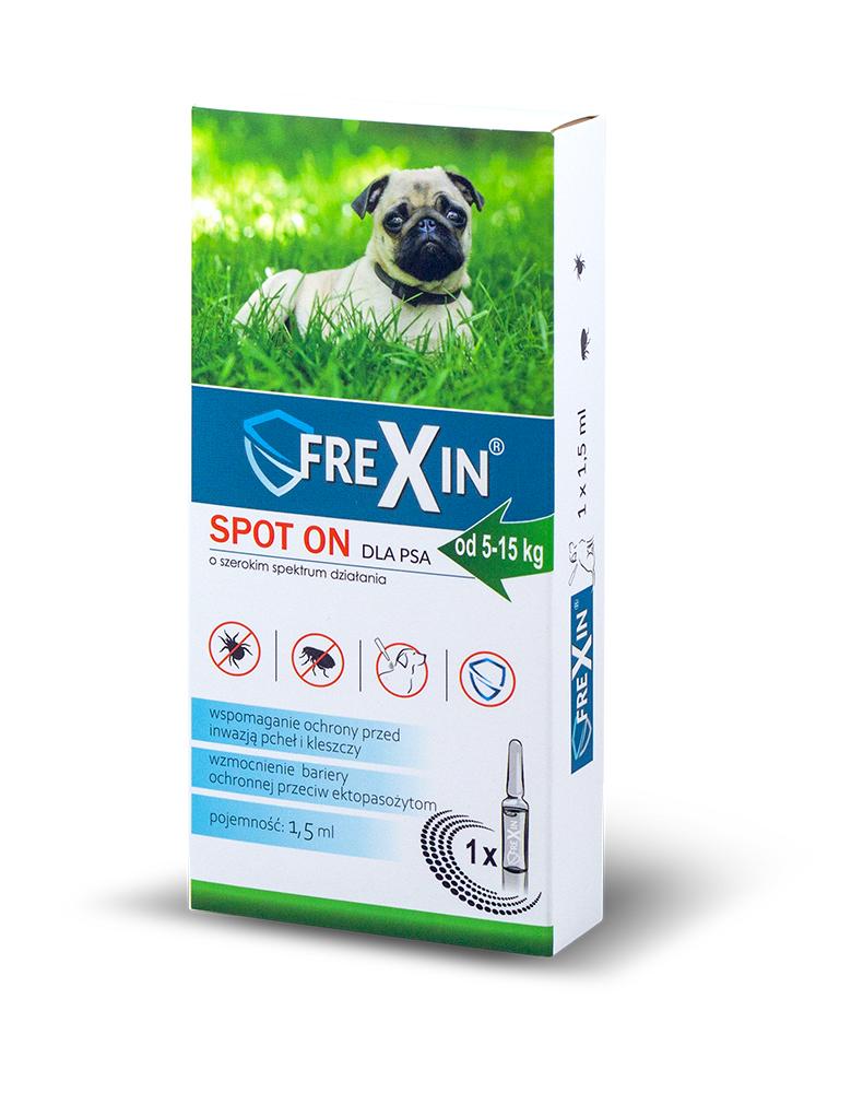 Tropfen gegen Ektoparasiten für Hunde 1,5 ml [24408] - FREXIN