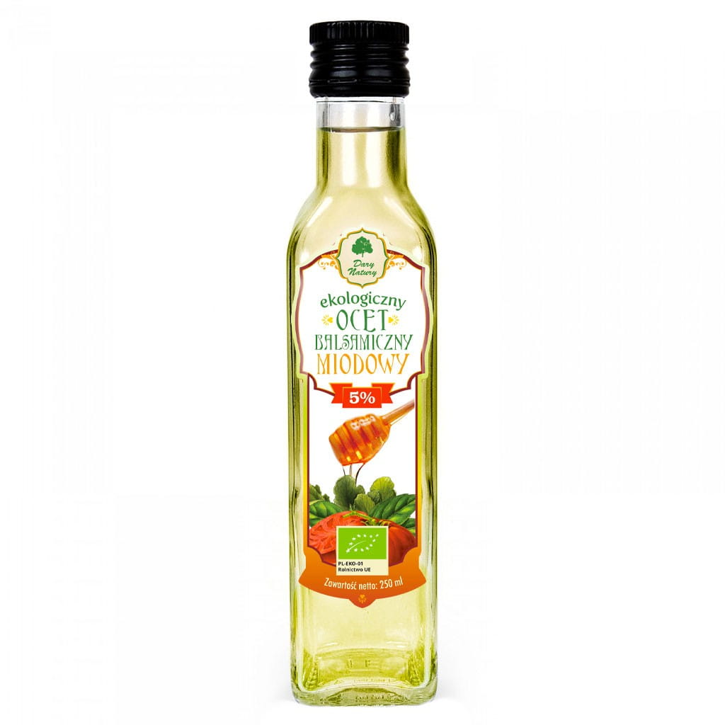 Medovo-balsamikový ocet 5% BIO 250 ml - DARY PŘÍRODY