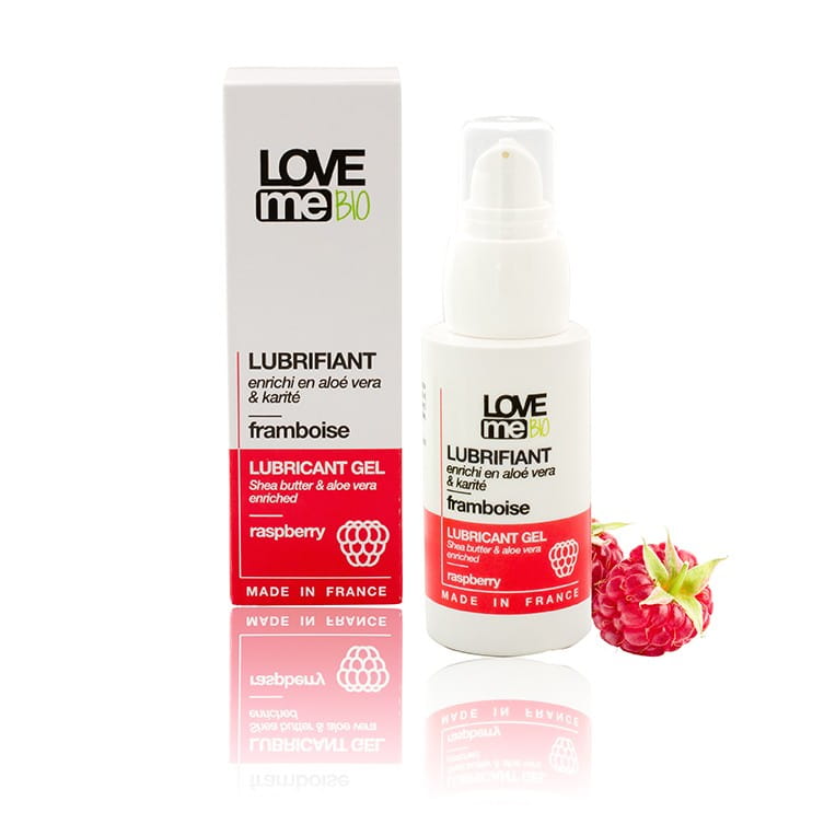 BIO Intimgel s malinami 50 ml LOVE ME BIO