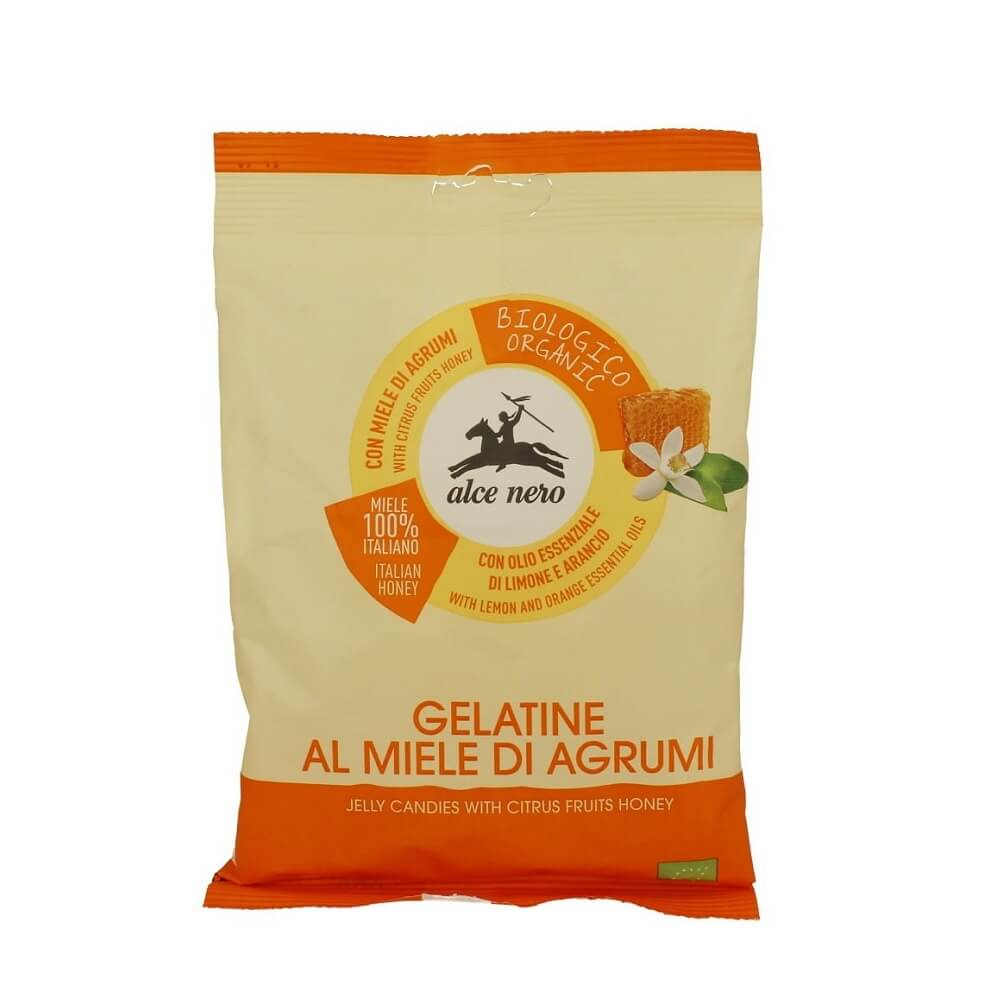 BIO medové želé 100 g - ALCE NERO