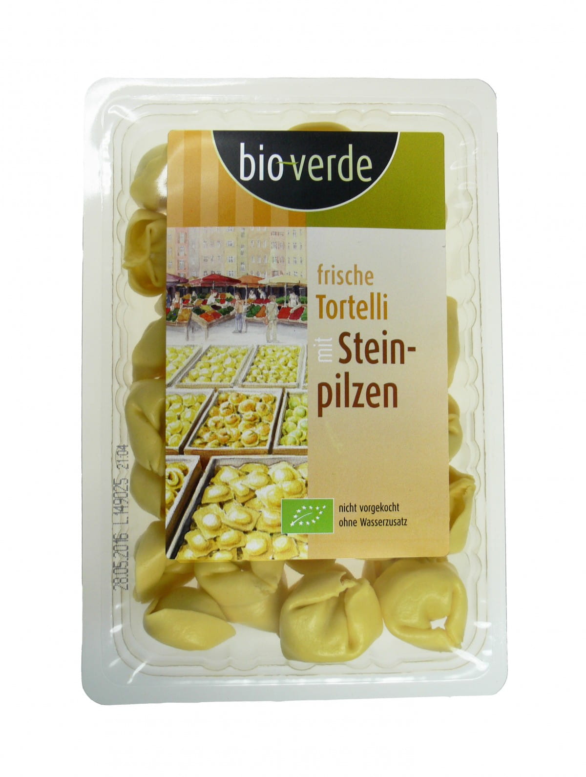 Frische Tortelli mit Ricotta und Steinpilzen BIO 250 g - BIO VERDE