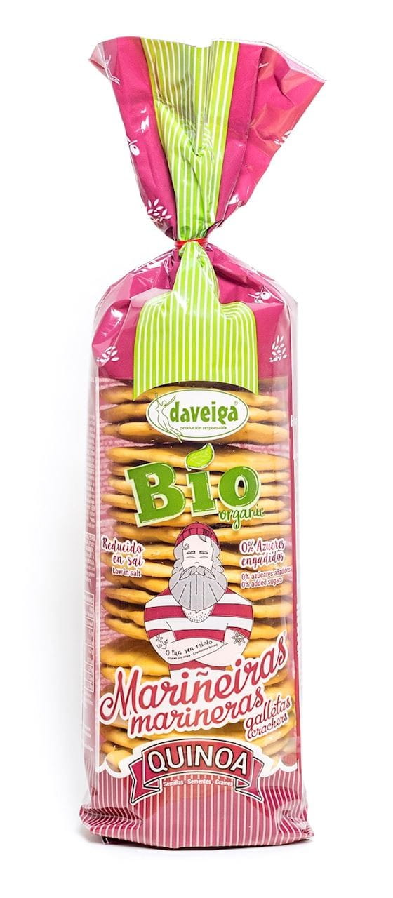 Biskut BIO dengan Quinoa 180 g - DAVEIGA
