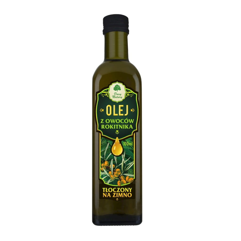 Olio di olivello spinoso da bacche native non raffinato BIO 100 ml - DONI DELLA NATURA