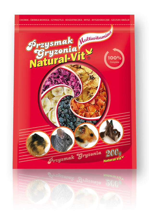 Nagetier Delikatesse Multivitamin 200g - NATÜRLICHE VIT