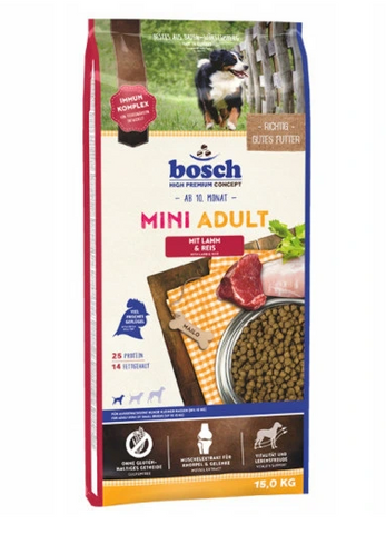 Mini Adult Lamm & Reis 15 kg - BOSCH