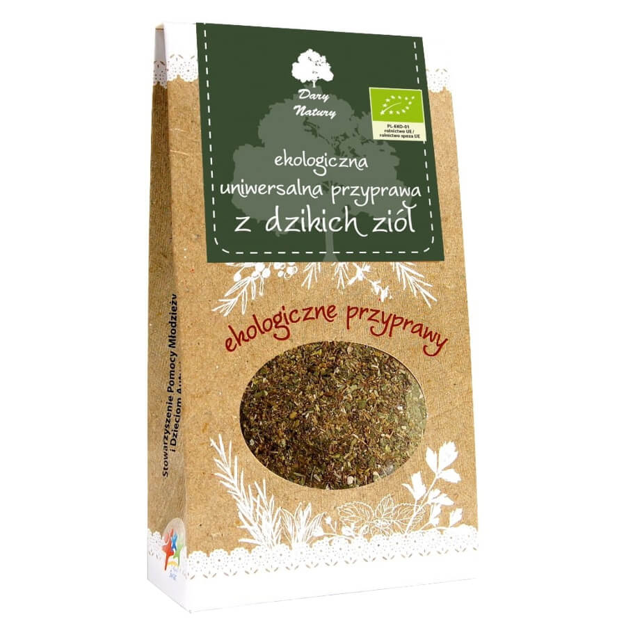 Especias universales con hierbas silvestres BIO 40 g - REGALOS DE LA NATURALEZA