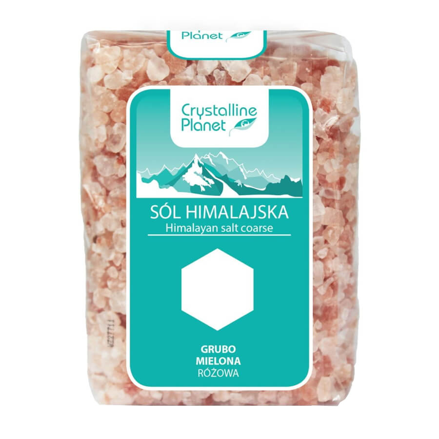 Himalayan pink coarsely ground salt 600 g - CRYSTALLINE PLANET