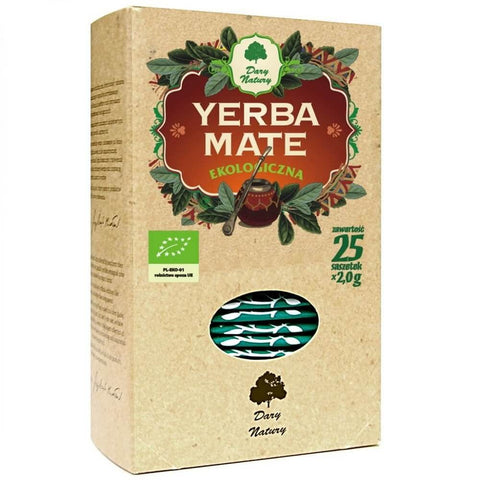 Yerba Mate BIO (25 x 2 g) - GESCHENKE DER NATUR