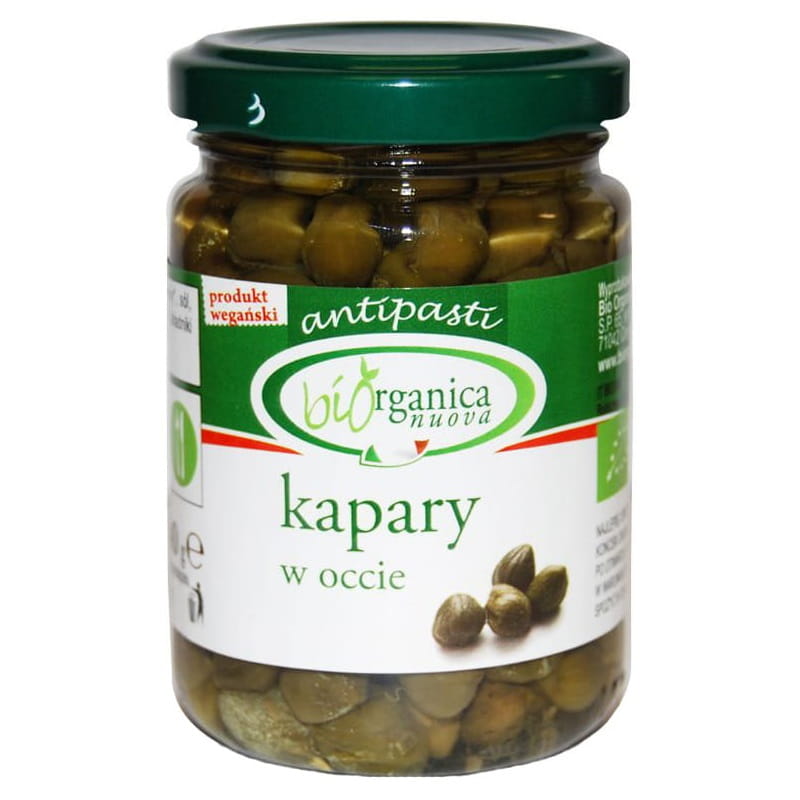 Marinované kapary BIO 140 g - BIOORGANICA NUOVA