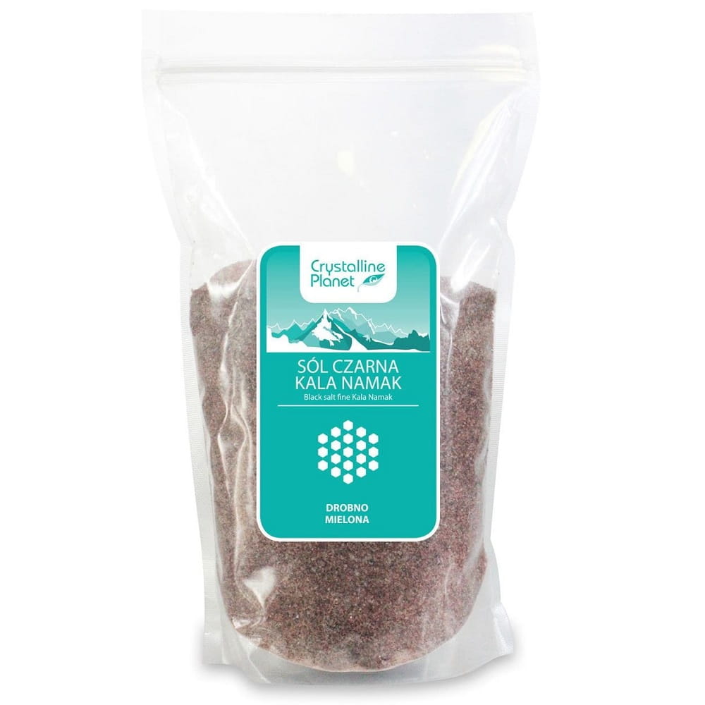 Μαύρο Kala Seifensalz, λεπτοαλεσμένο 1 kg - TREASURES OF THE OCEAN