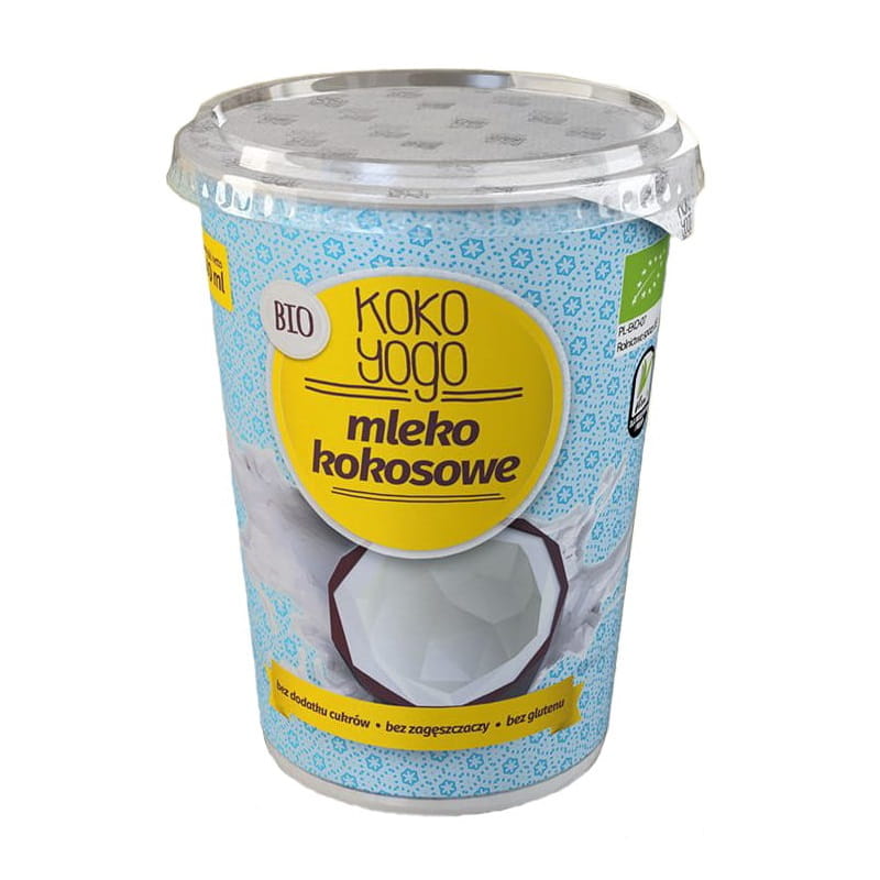 Kokosová mléčná alternativa (15 % tuku) BIO 500 ml - KOKO YOGO