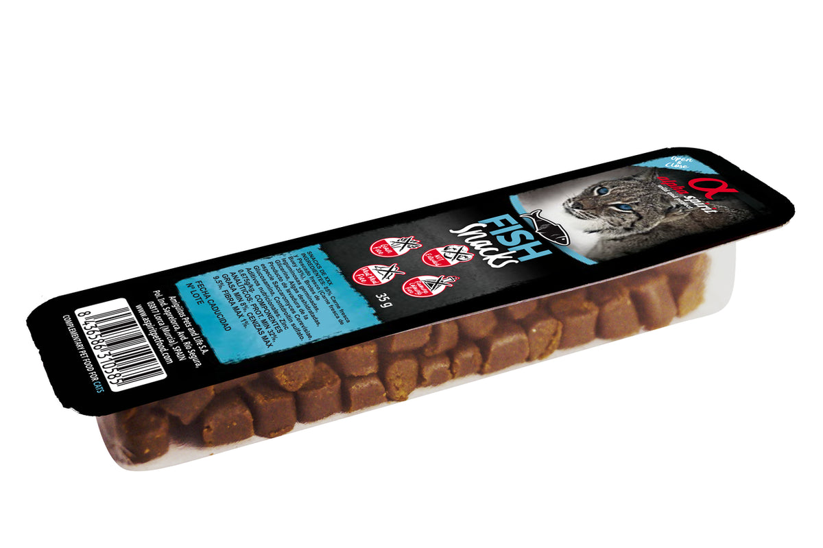 Snackwürfel für Katzenfische [J23 2] 35g - ALPHA SPIRIT