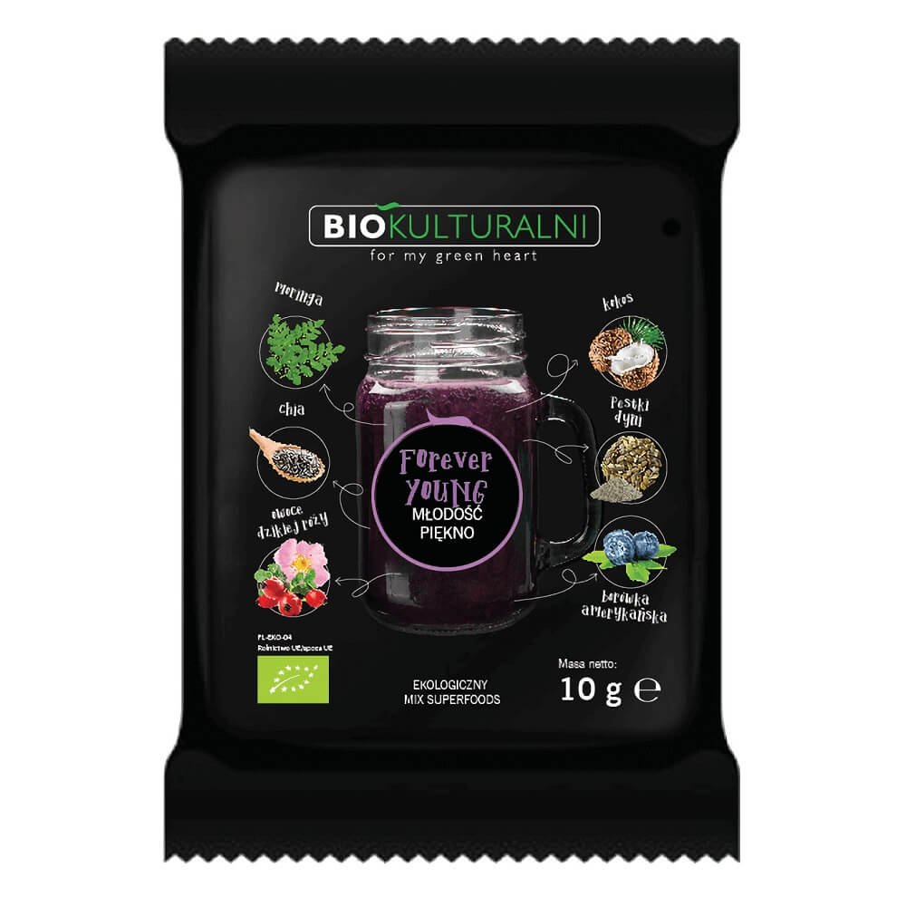 Blend of superfoods forever young ORGANIC 10 g - BIOKULTURALNI