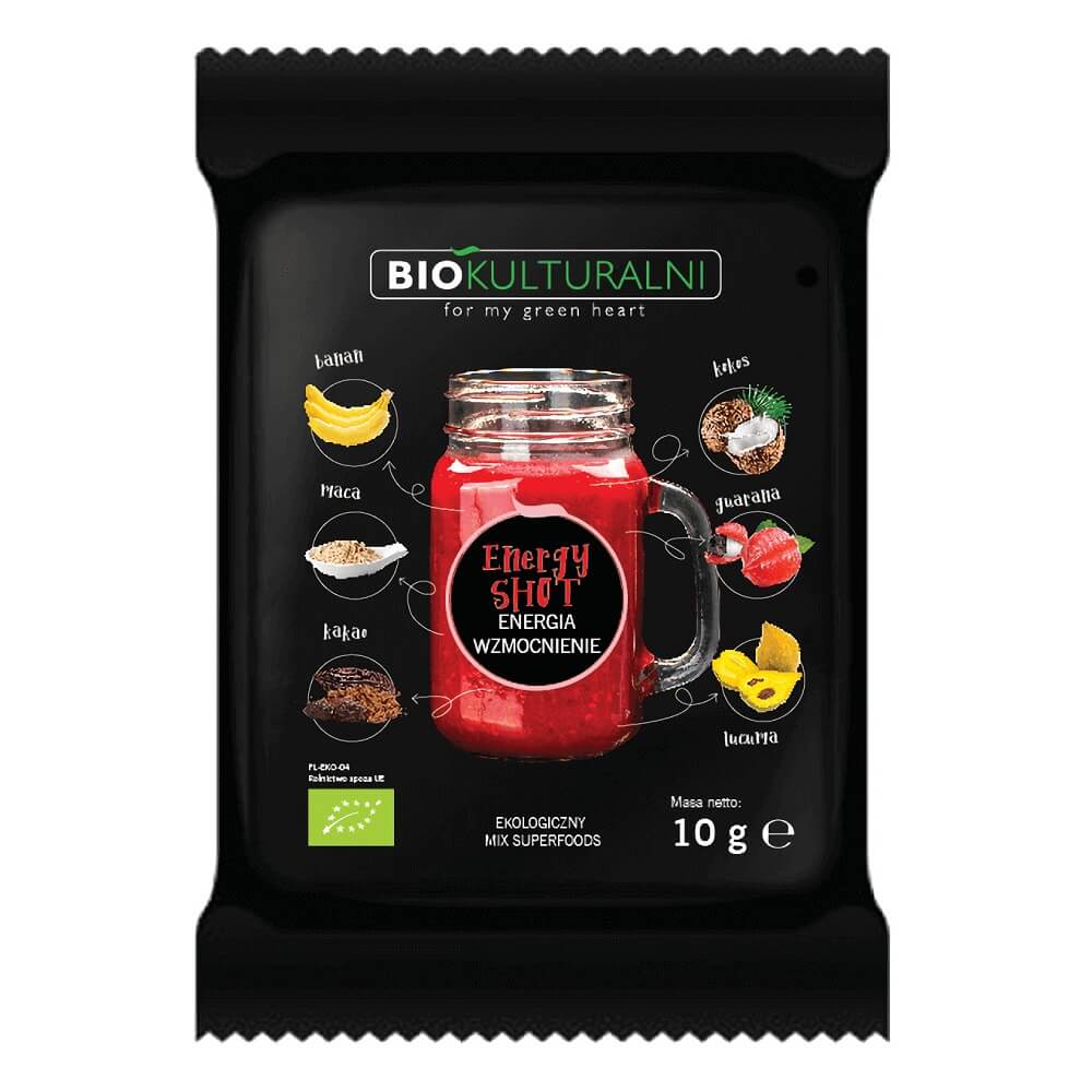 Superfoods Energy Shot Mix ORGANIC 10 g - BIOKULTURAL