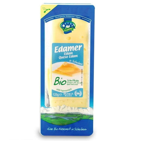 Edamer Käse (Edamer) Scheiben BIO 125 g - OMA