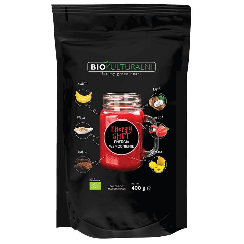 Blend of Superfoods Energy Shot ORGANIC 400 g - BIOKULTURAL