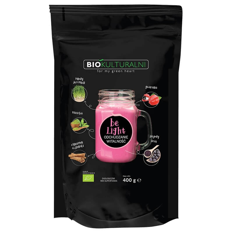 Superfood mix be light ORGANIC 400 g - BIOKULTURAL
