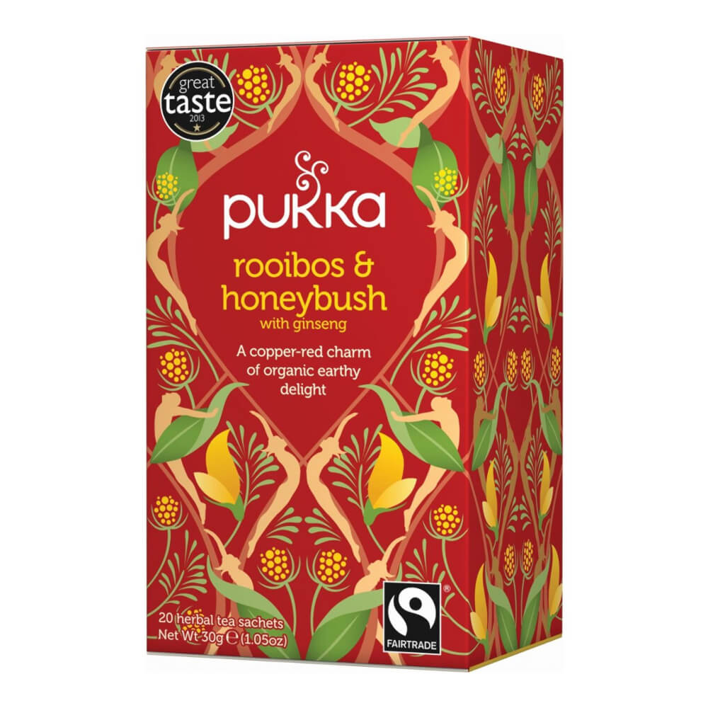 Rooibos & Honeybush Tee BIO 20 PUKKA Beutel