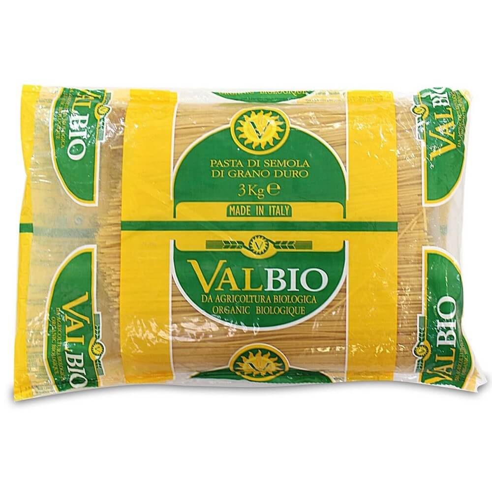Těstoviny (krupice) BIO Špagety 3 kg - HORECA (val bio)