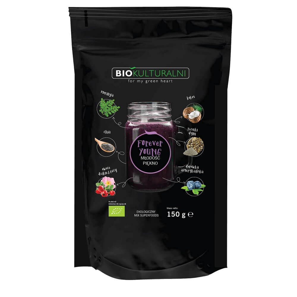 Superfood mix forever young ORGANIC 150 g - BIOCULTURAL
