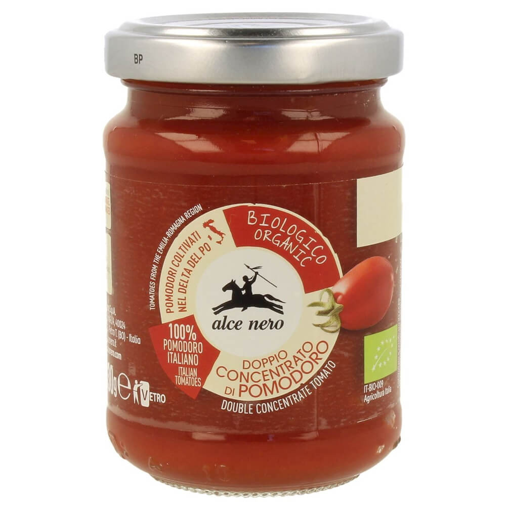 Extrato de tomate 28% orgânico 130 g - ALCE NERO