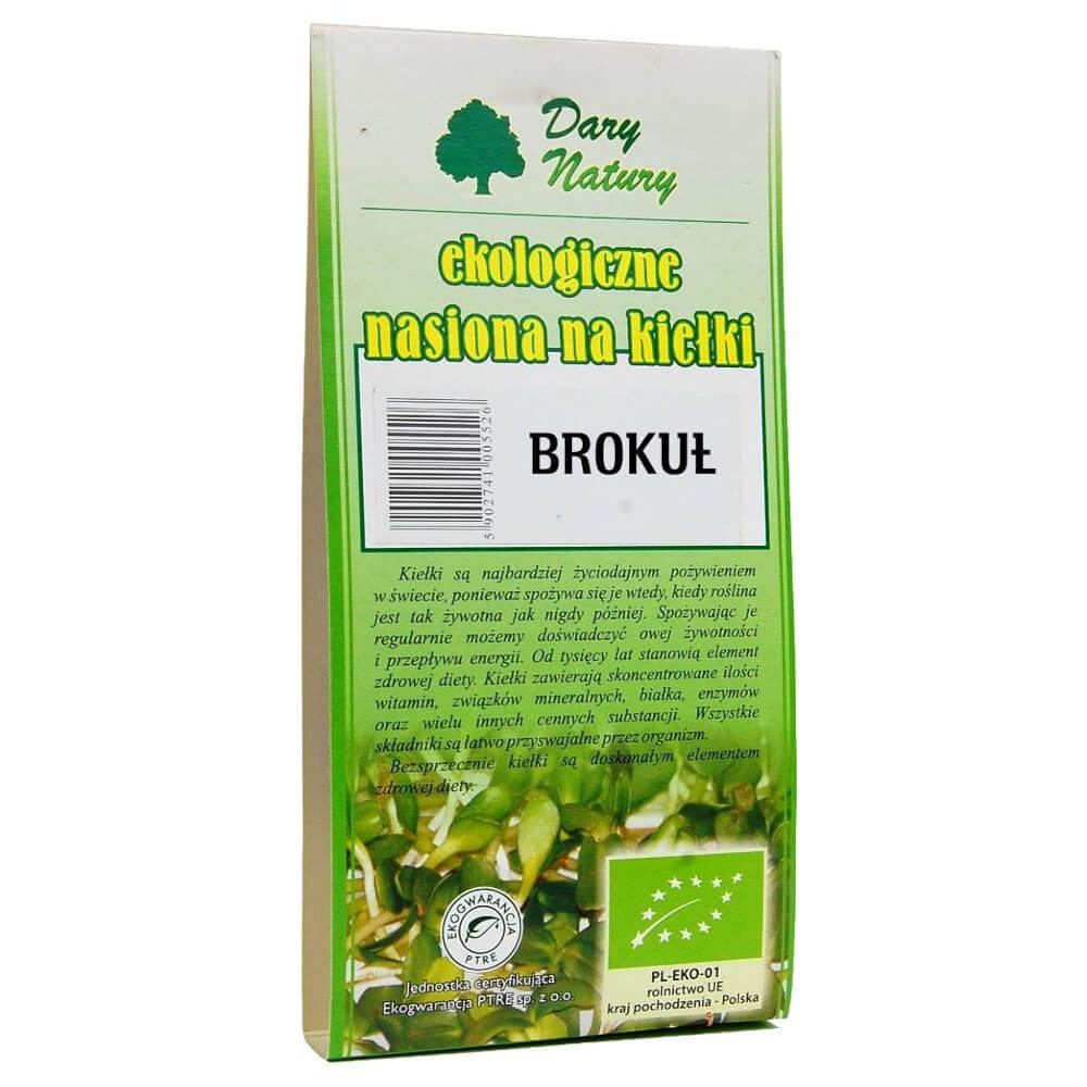 BIO semena brokolice pro klíčky 30 g - DARY PŘÍRODY