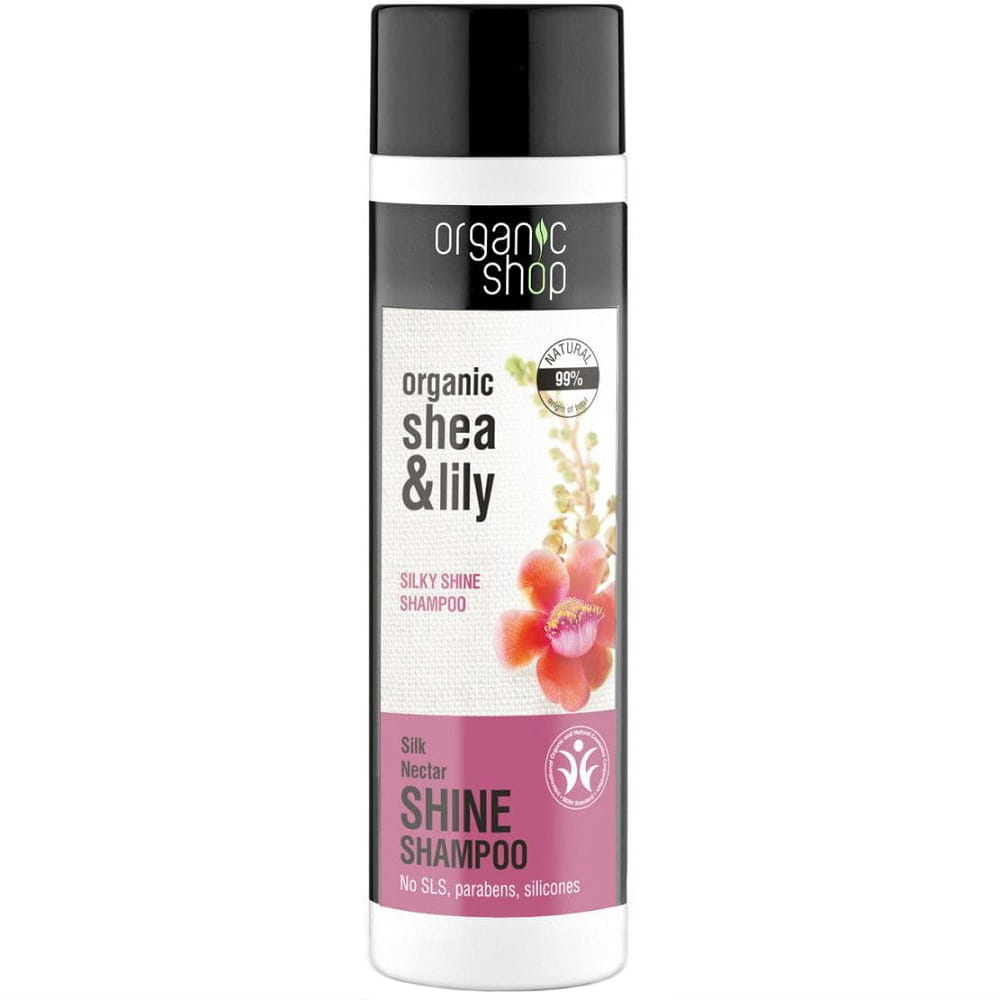Hårshampoo Seidenglanz Seidennektar 280 ml - BIO SHOP