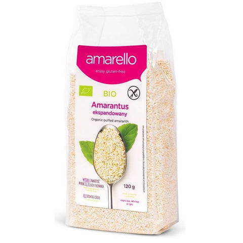 Glutenfreier expandierter Amaranth BIO 120 g - AMARELLO