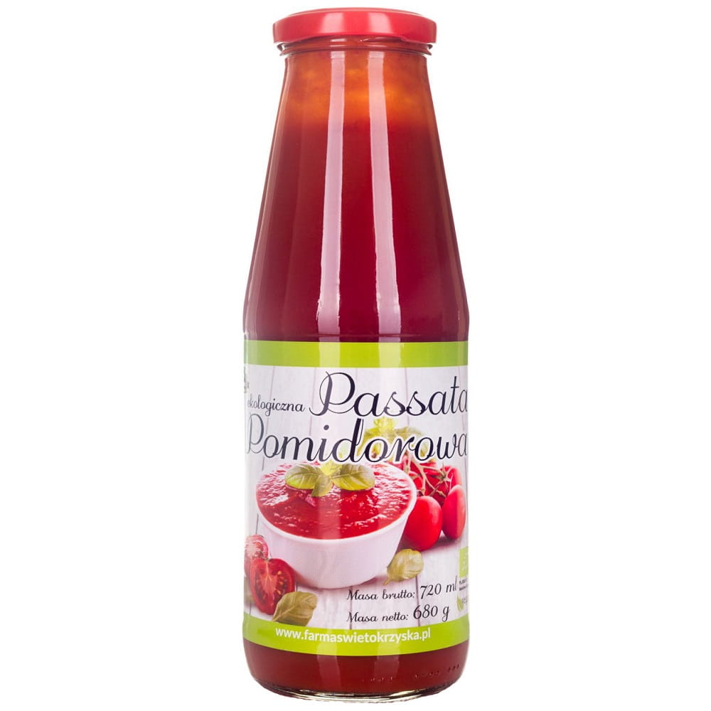 Tomato Passata ORGANIC 680 g - ŚWIĘTOKRZYSKA FARM