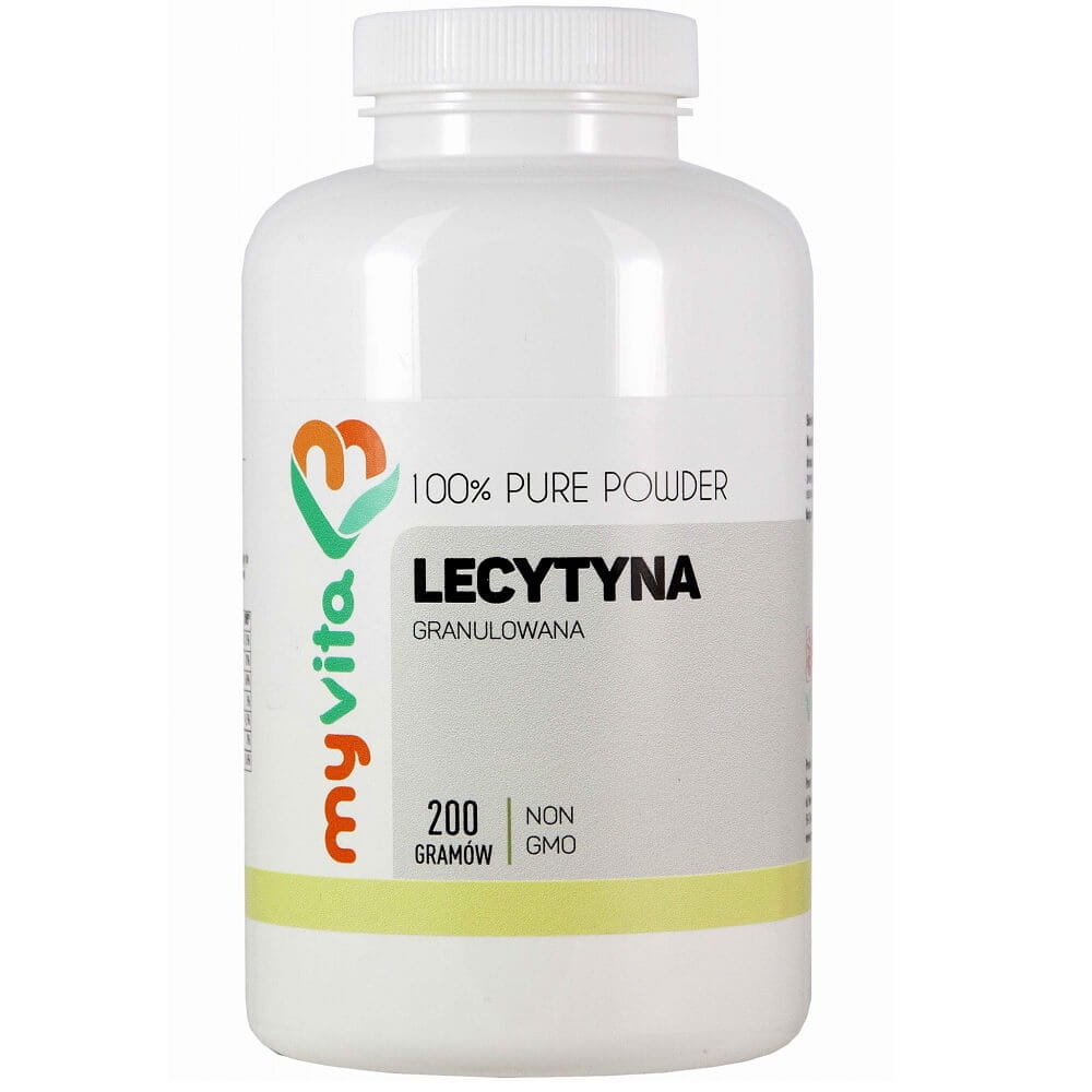 Non-GMO granuliertes Sojalecithin. Lezithin 200g MYVITA