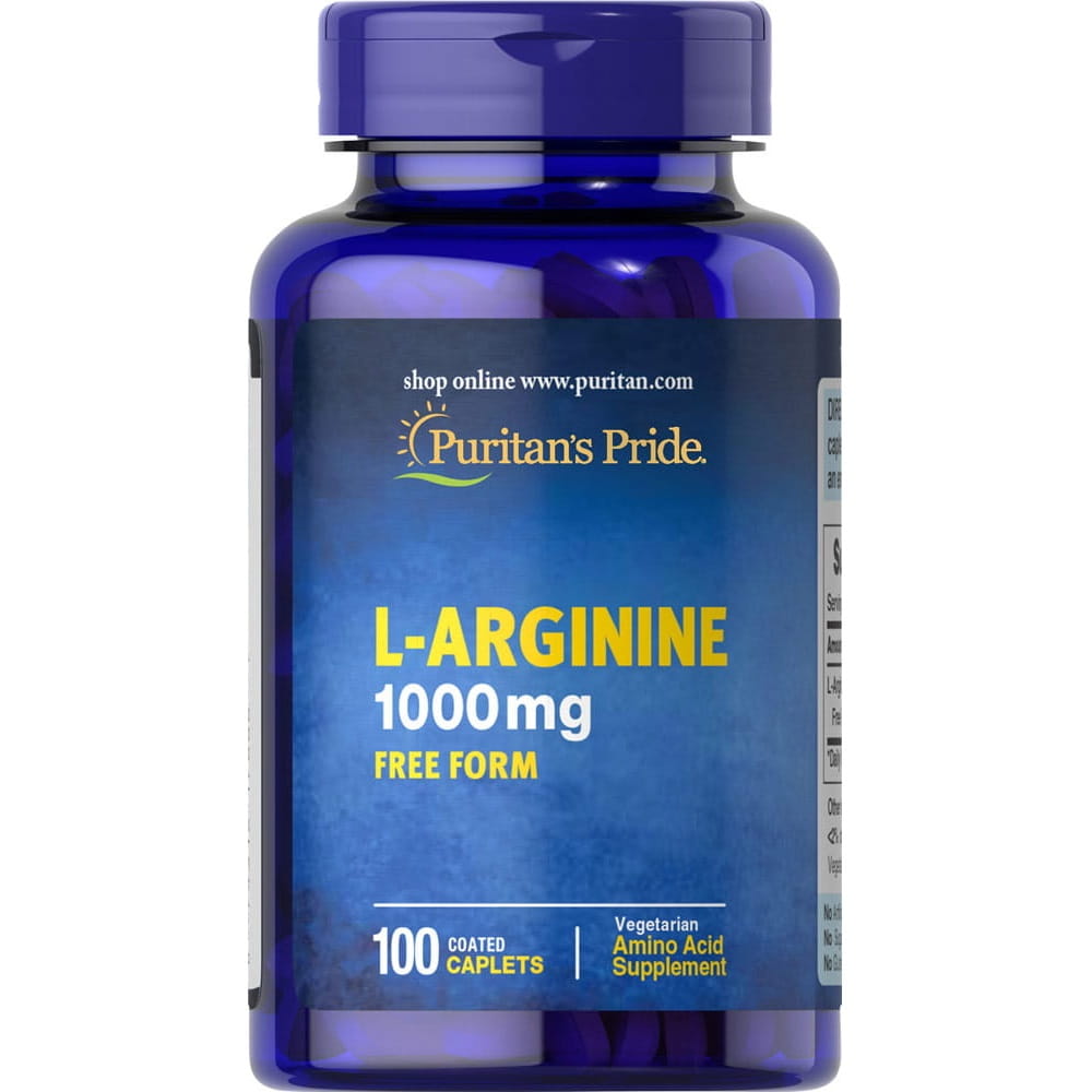 L - Arginine 1000mg 100 comprimés PURITAN'S PRIDE