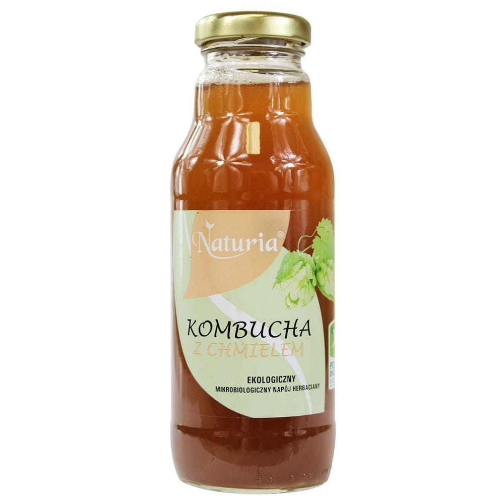 Kombucha med humle EKO 300 ml - NATURIA