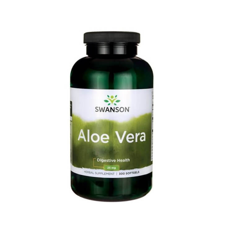 Aloe Vera 25mg 300 Kapseln von SWANSON