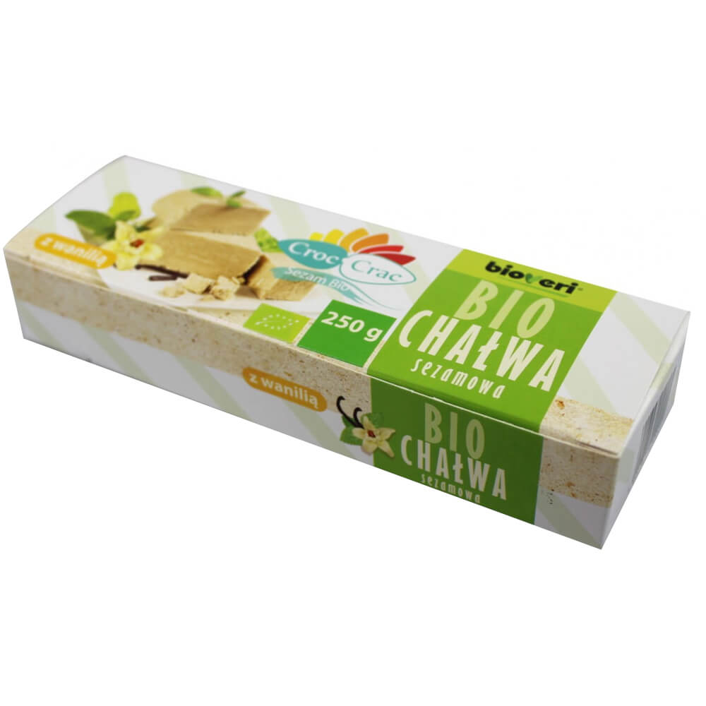 Seesamhalva vaniljalla BIO 250 g - CROC - CRAC