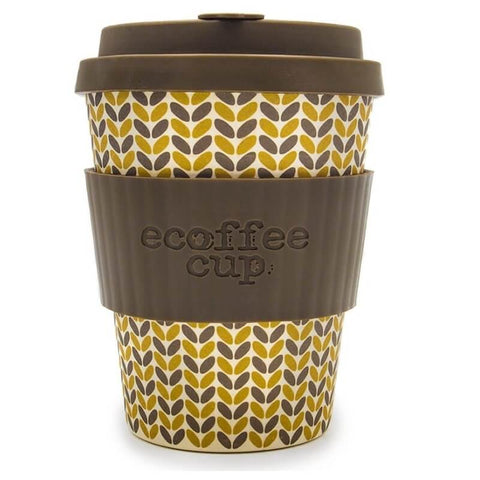 Becher aus Bambus und Maisfädennadel 350 ml - ECOFFEE CUP