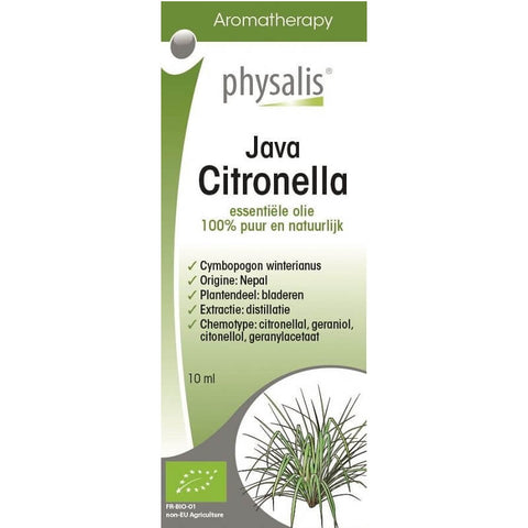 Citronella (Citronella) ätherisches Öl BIO 10 ml - PHYSALIS