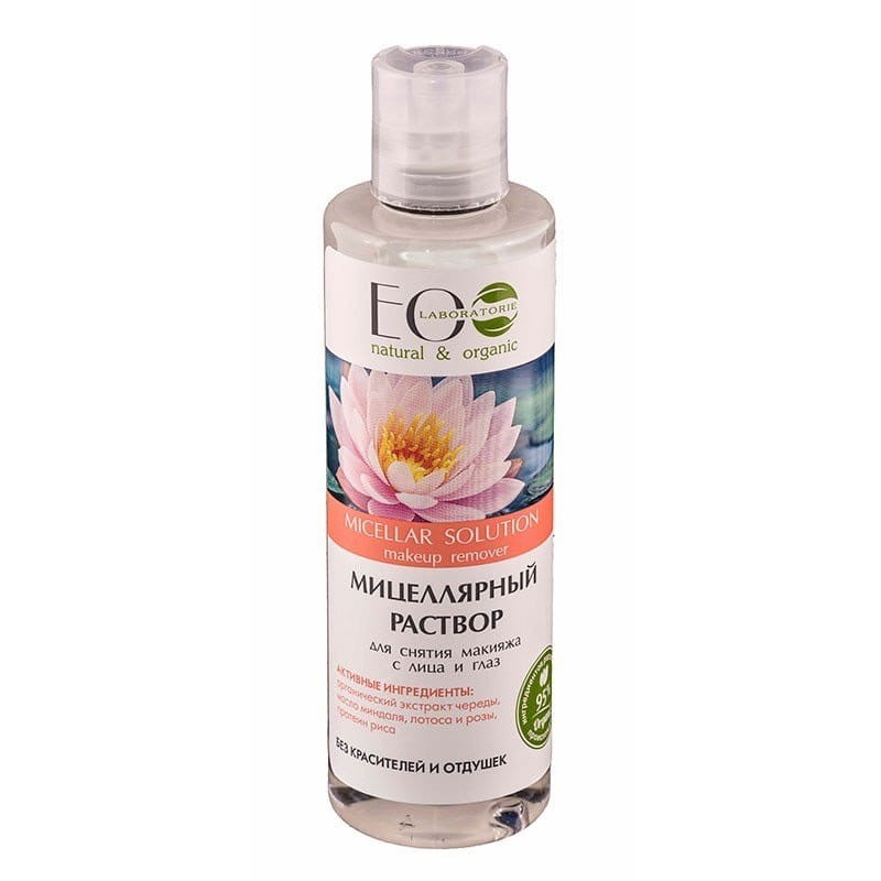 Mizellenwasser zum Abschminken von Gesicht und Augen 200 ml - EO LABORATORIE