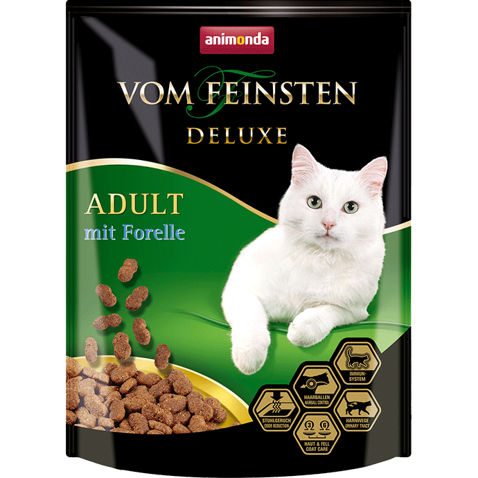 Vom Feinsten Deluxe Beutel für Erwachsene mit Forelle 250 g - ANIMONDA