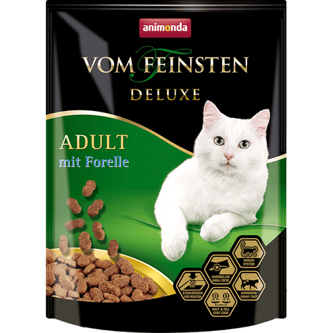 Vom Feinsten Deluxe Beutel für Erwachsene mit Forelle 250 g - ANIMONDA