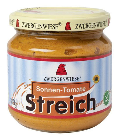 Sonnenblumenpaste mit getrockneten Tomaten glutenfrei BIO 180 g - ZWERGENWIESE